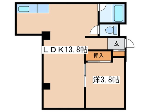 パレスマンションの物件間取画像